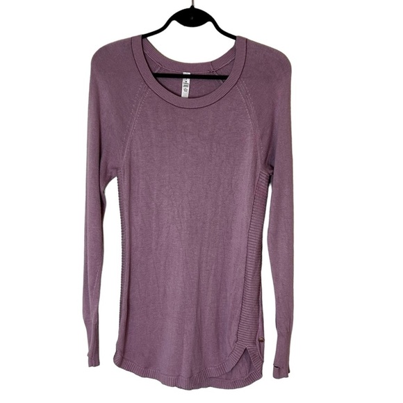 Lululemon Hello Aloe Pullover- Rayon Silk Blend Crew Neck Sweater- Size 6 - Picture 6 of 13